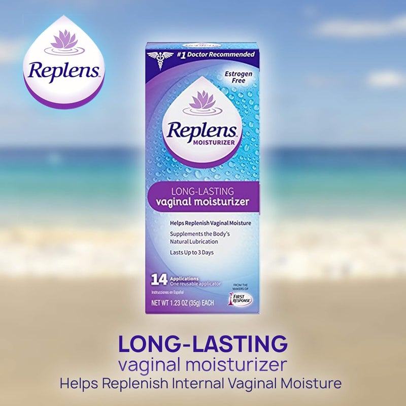 Replens Vaginal Moisturizer, Long-Lasting Moisturizer with Reusable Vaginal Applicator, 14 Count - Image 5